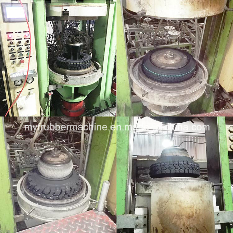 Motorcycle Tire Making Machine with Motorcyle Tire Curing Press