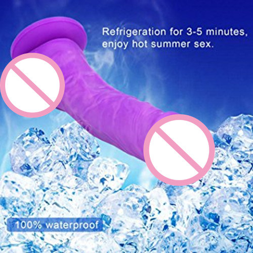 Realistic Large Penis Soft Silicone Dildo with Strong Suction Cup for Women Sex Toy