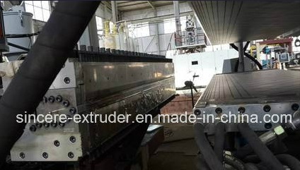 PC/Polycarbonate Multi-Hollow Grid Sheet/Panel Production Extrusion Machinery/Line