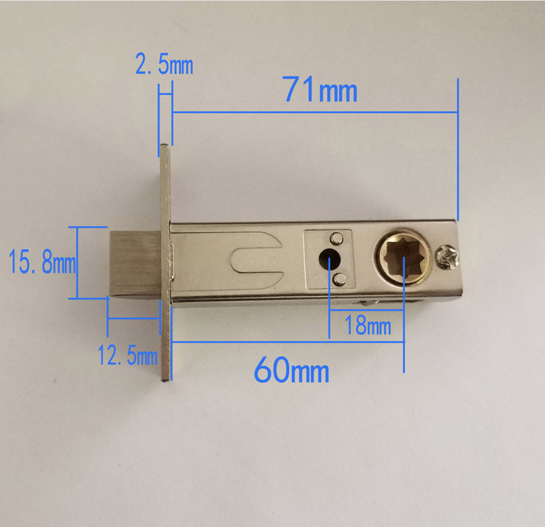 Aluminum Alloy Sliding Door Bolt Lock