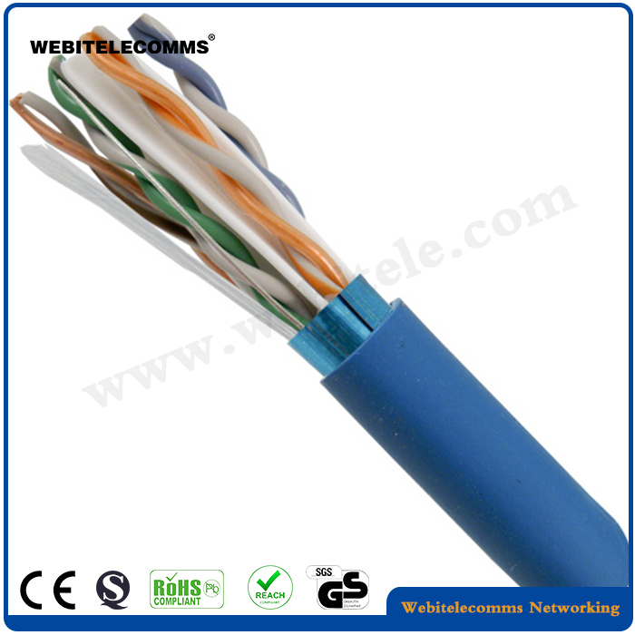 F/UTP Network Cable Shielded CAT6 LAN Cable for Data Communication