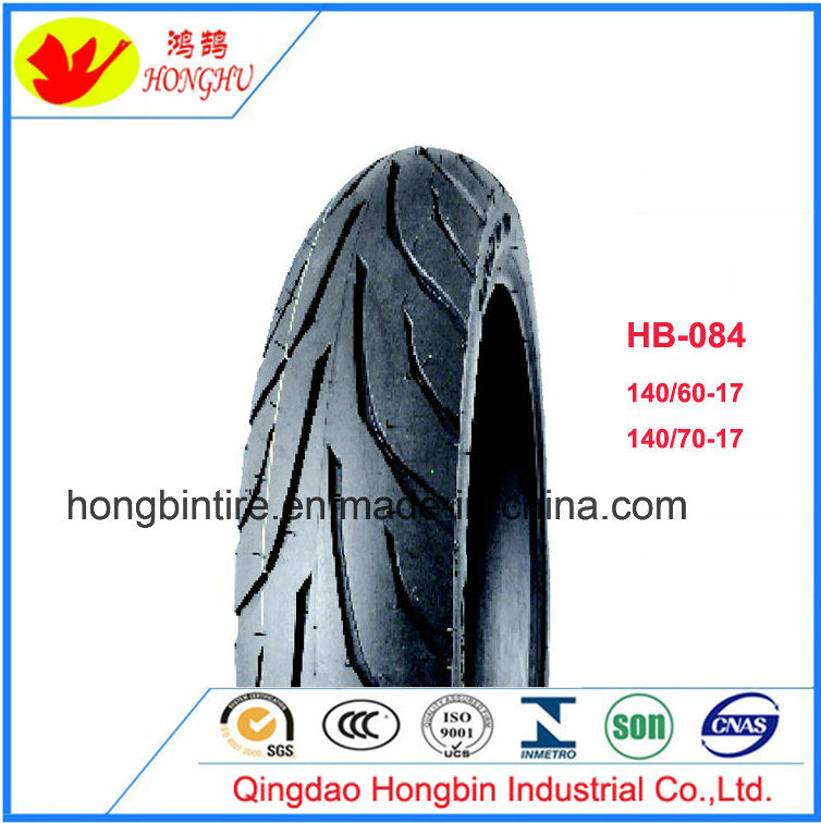 Tubeless Tyre for Motorcycle 110/80-17 120/80-17 Tl