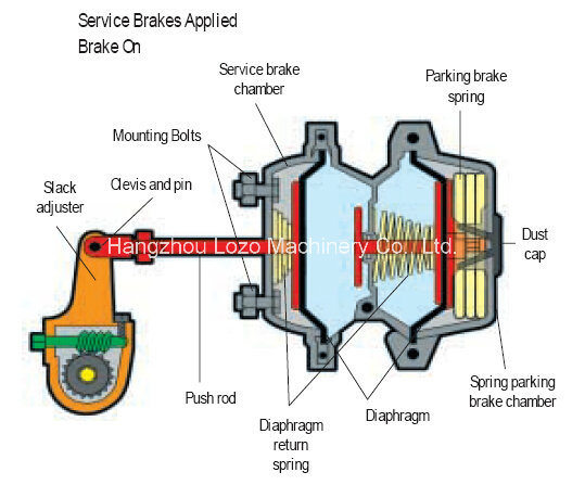 Spring Brake Chamber for America Type (T30/30)