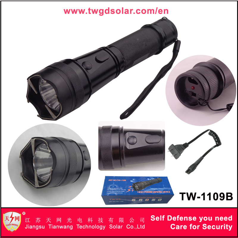 Us Police Rechargeable Strong Flashlight Stun Guns (TW-1109)