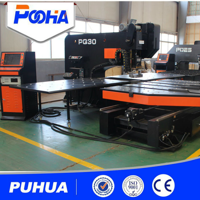 Screen Mesh Hole CNC Punching Machine with Feeding Platform