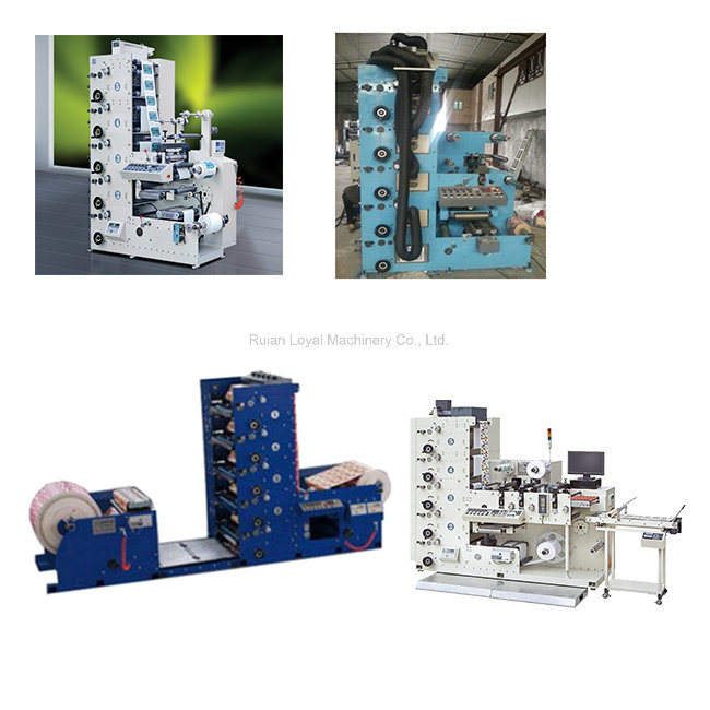 Automatic Five Colour Kraft Paper Roll Printer Machinery