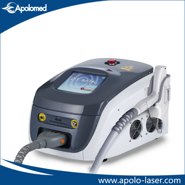 Portable Q-Switch ND YAG Laser Machine Tattoo Removal for Age Pigment Removal