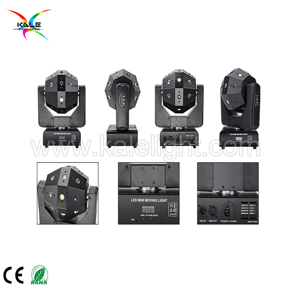 Stage Light Magic Ball 16PCS 3W LED 3in1 Laser Moving Head Light