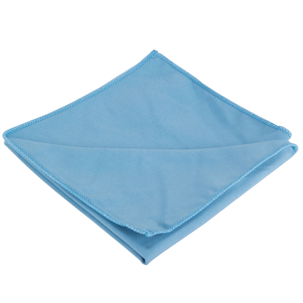 Microfiber Promotional Suede Polish Cloth for Screen/Lens/Eyeglass Cleaning (YYMC-200S)