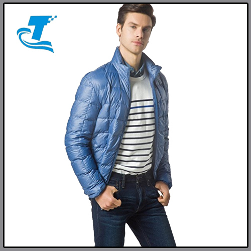 Men Packable Down Quilted Puffer Lightweight Jacket