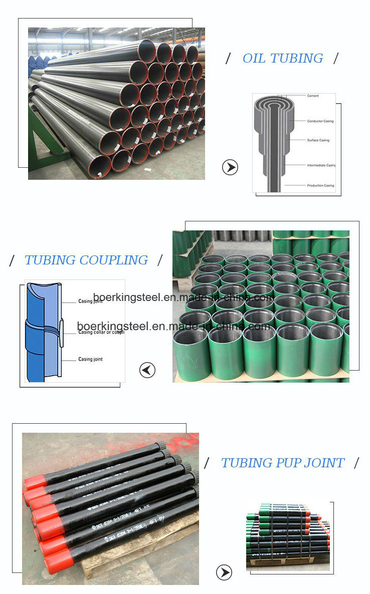 2 7/8inch API5CT N80/P110 Steel Oil Tubing and Casing Pipe