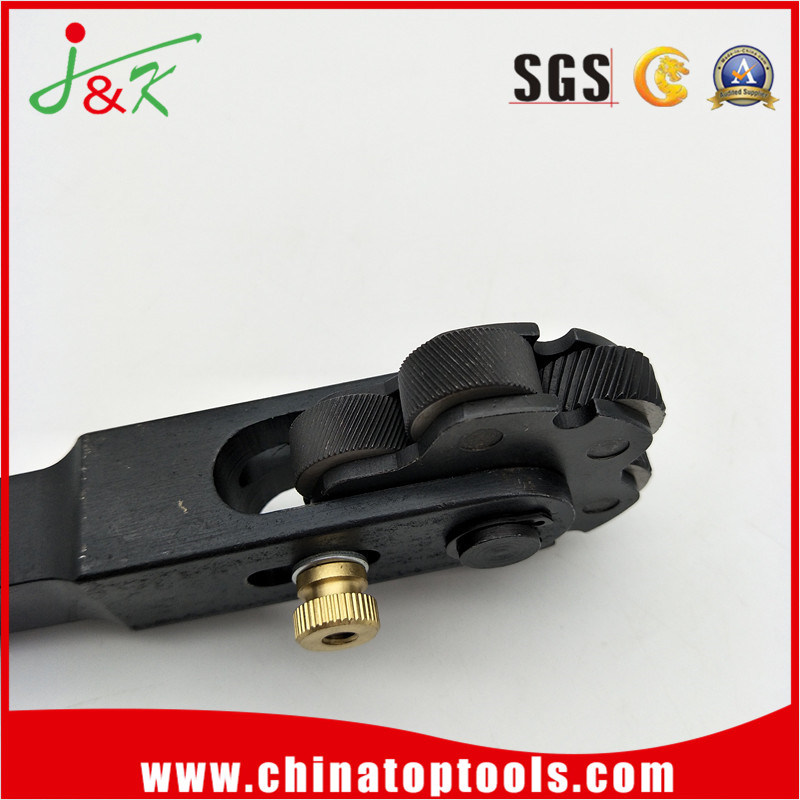 Selling Adjustable Double Knurling Tool/Knurls with Self-Adjusting Pivot Head