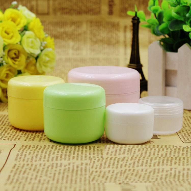 Mashroom Shape Acrylic Jar for Cosmetics, Skin Care Cream Jar