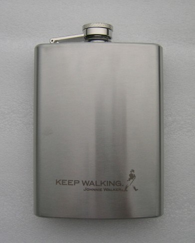 Stainless Steel Whisky Liquor Hip Flask (R-HF020)