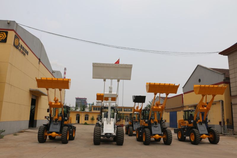 Heavy Duty 3.0ton Hydraulic Automatic Wheel Loaders with Quick Hitch and Various Attachments