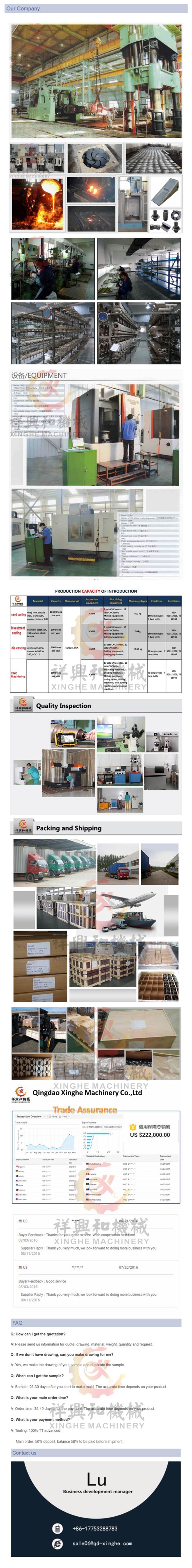 Customized Auto Engine Parts Aluminum Permanent Mold Casting Truck Trailer