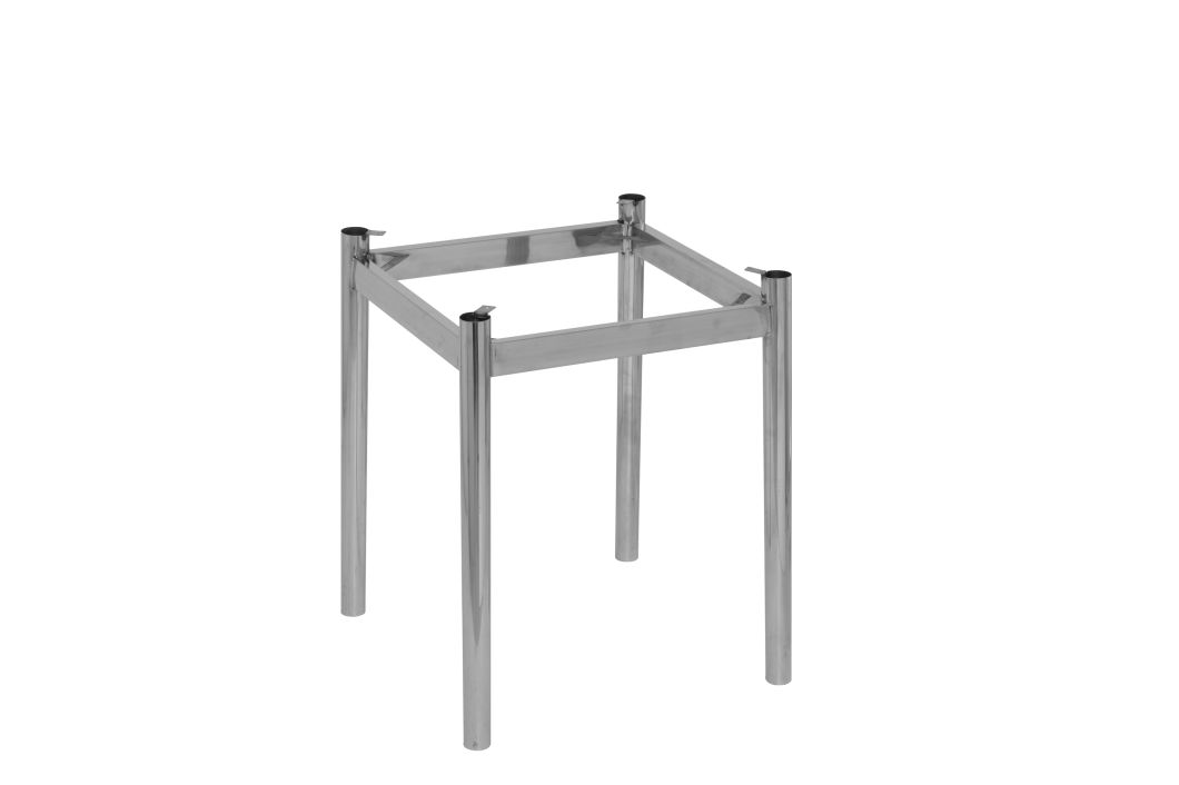 Stainless Steel Square Hotel Restaurant Dining Banquet Table Frame with Boards for Sale