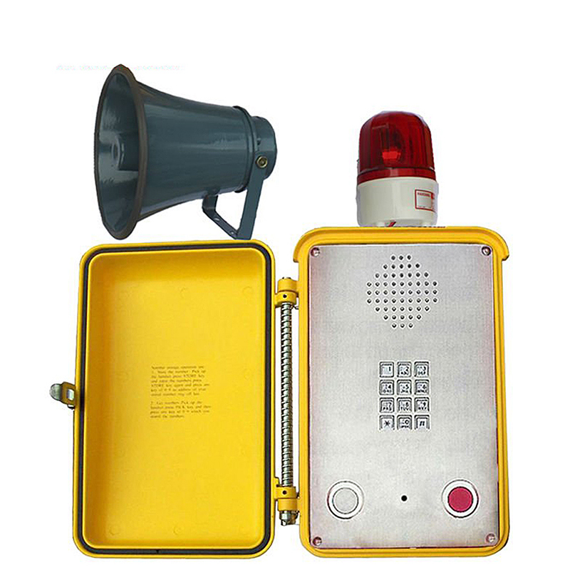 Marine Telephone Knsp-15 Waterproof Tunnel Intercom with Loud Speaker