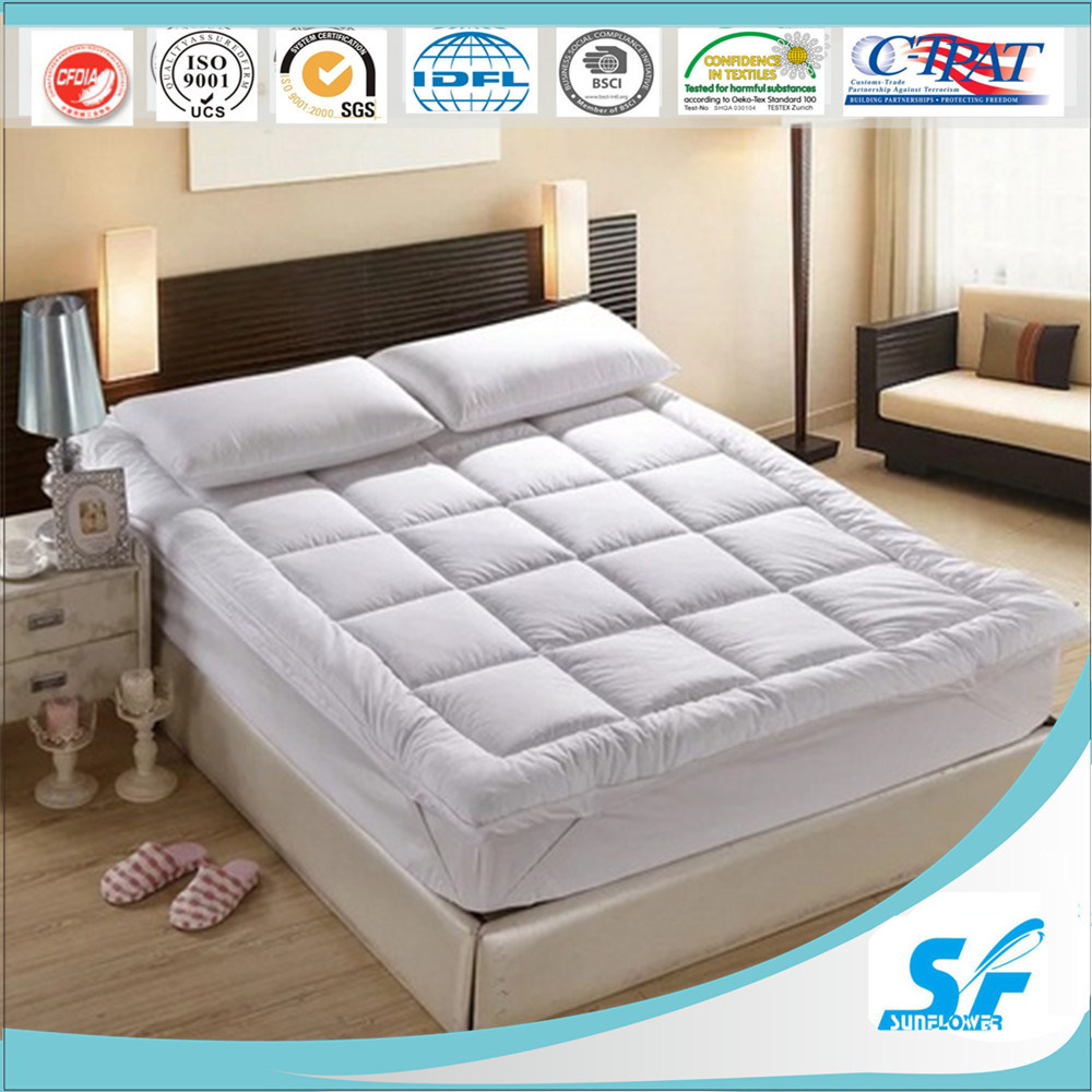 100% Polyester Mattress Protector for Hotel/Home
