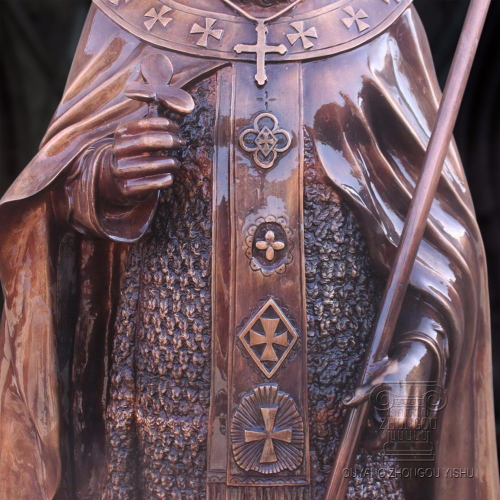 Bronze Casting Statue of St Patrick Sculpture