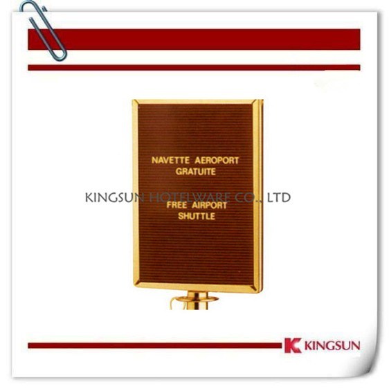 Bp230d Metal Sign Frame for Queue Management System