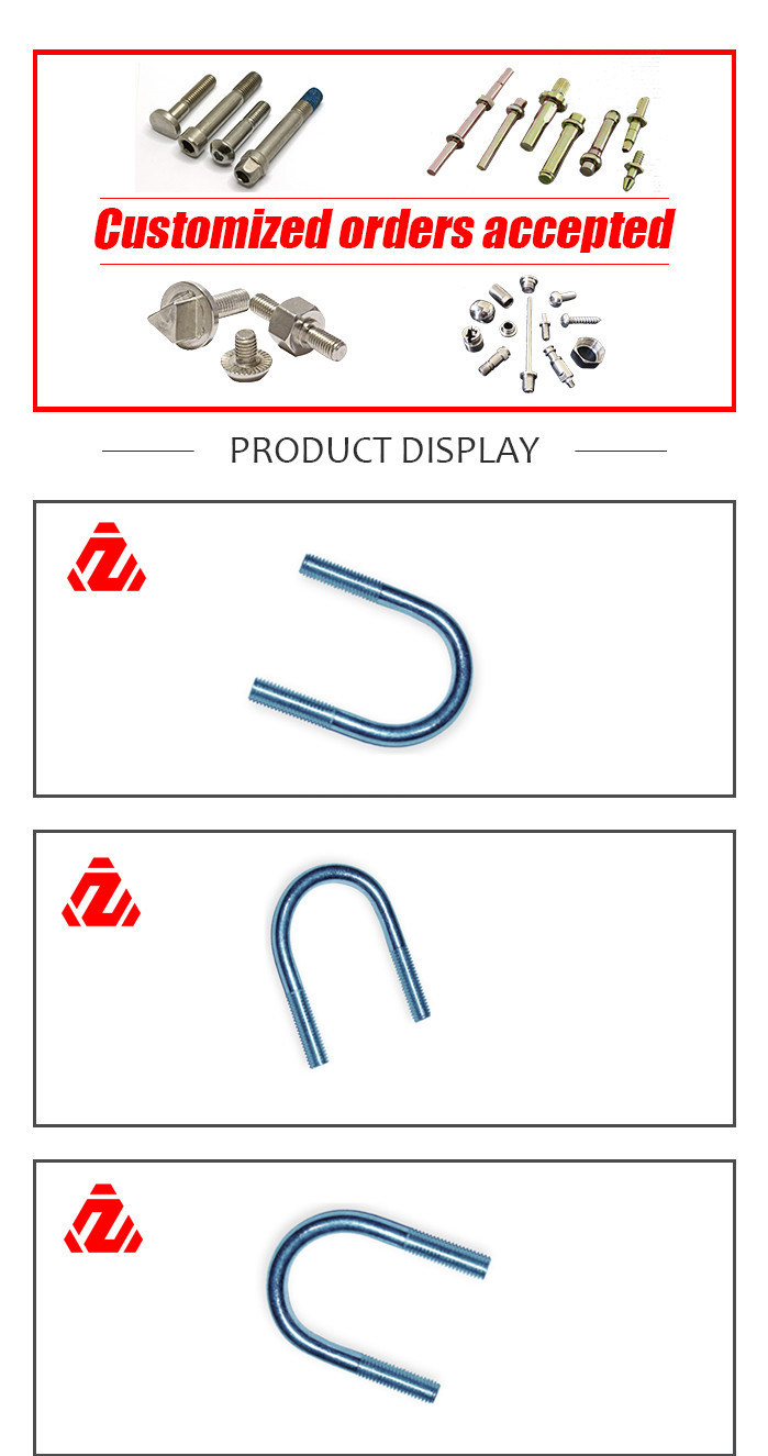 Stainless Steel Special Standard Thread U Bolt