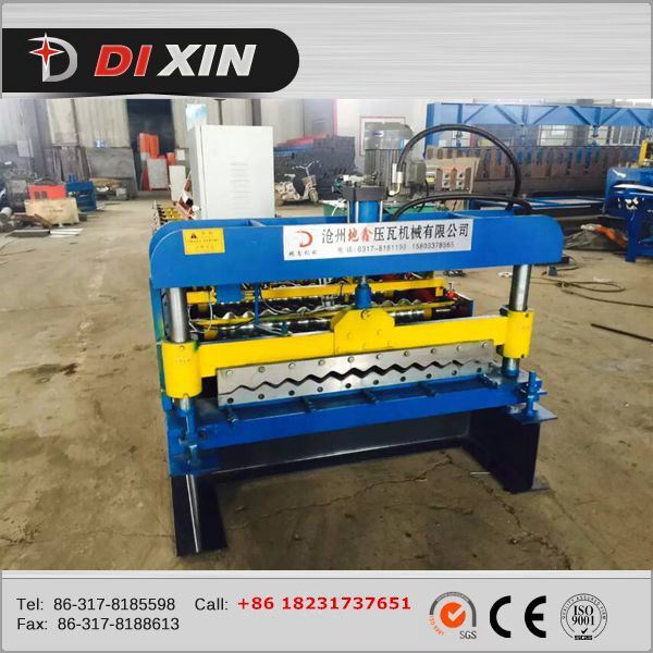 Dx Corrugated Sheet Metal Roof Making Machine