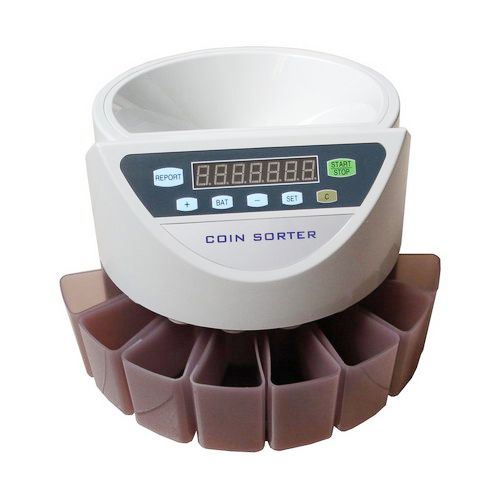 Rx350 Coin Counter & Coin Sorter Working with 50 Countries