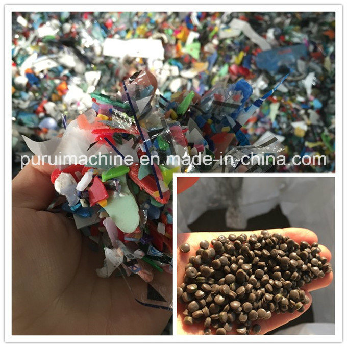 Full Automatic Plastic Recycling System for Plastic PE PP Film Pelletizing