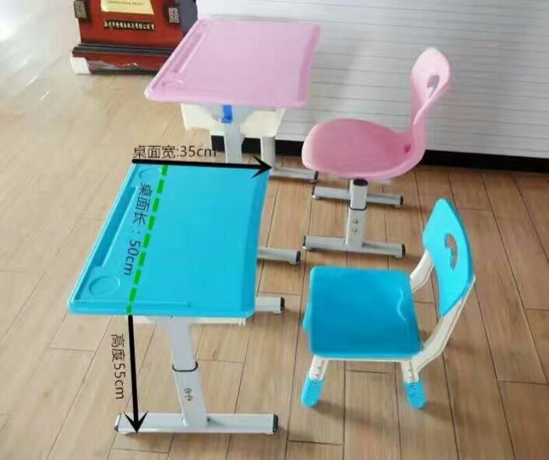 Factory Price Single Study Table and Chair