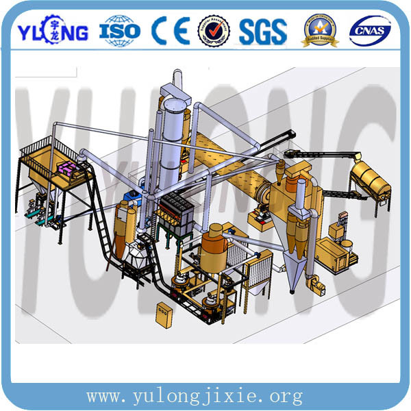 1-1.5t/H Yulong Brand Biomass Wood Pelleting Machine