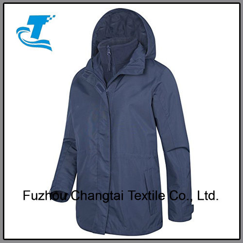 Mountain Climbing Women's 3 in 1 Water Resistant Jacket & Inner Fleece Jacket