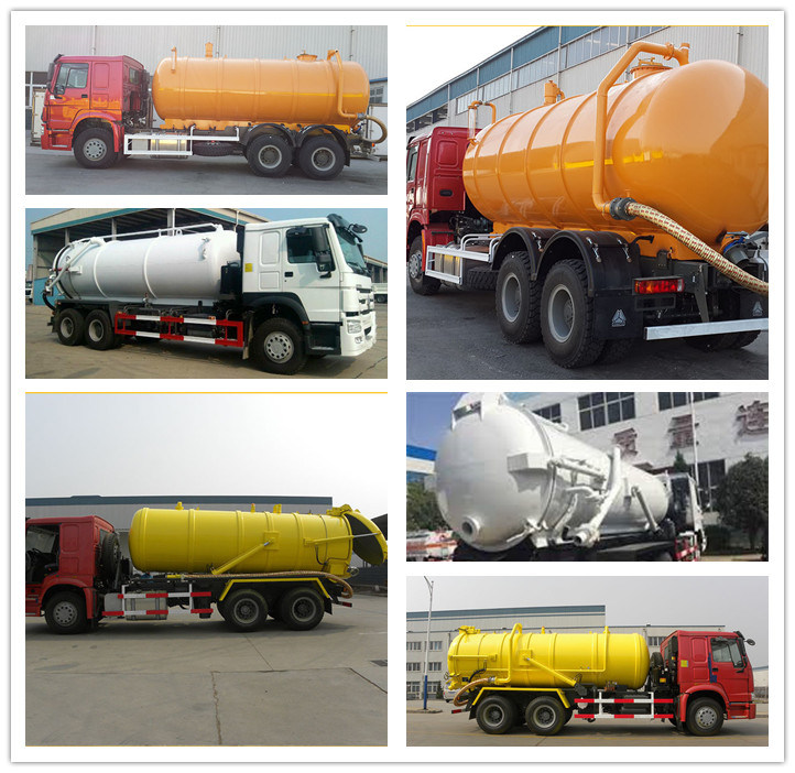 SINOTRUK HOWO 10wheelers Sewage Suction Truck