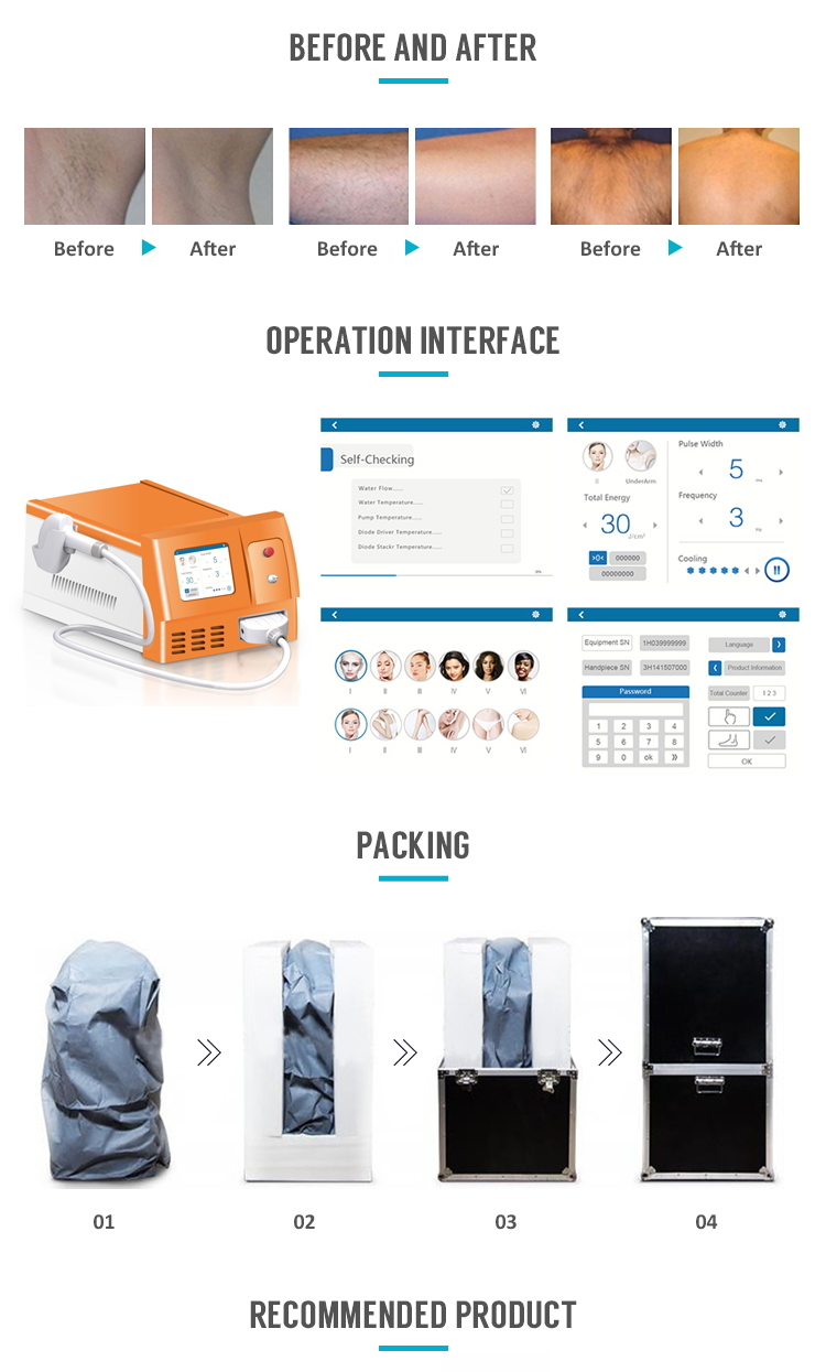 Laser Hair Removal Machine with Medical Ce