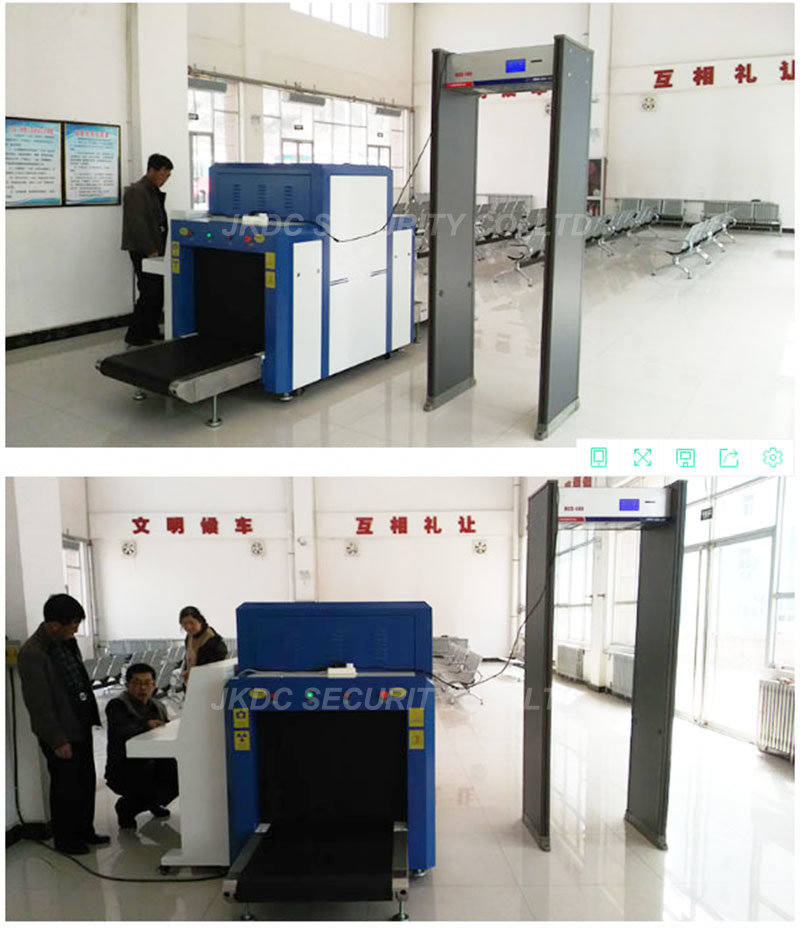 Security Machine X Ray Luggage Scanner for Railway Station Airport