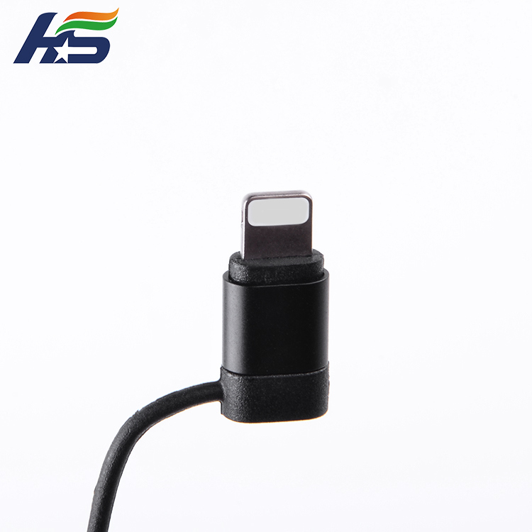 OEM Order Wholesale USB 3.1 Nylon Metal Head Mini Charging USB Data Cable with Mfi Certification