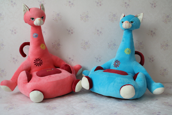 Kids Fox Chair, Living Room Sofa Chair, Mini Sofa Chair