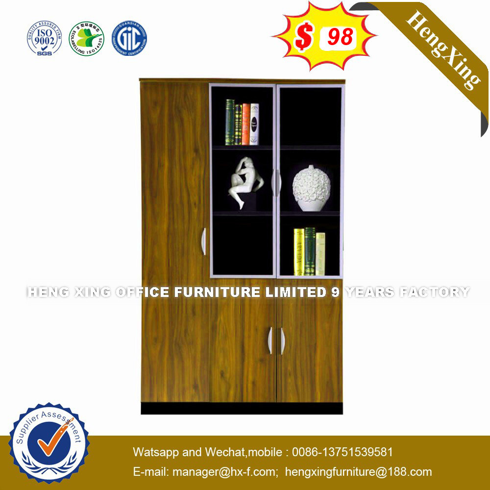 Distressed Wood Storage Heavy Duty Office Bookcase (HX-8N1564)
