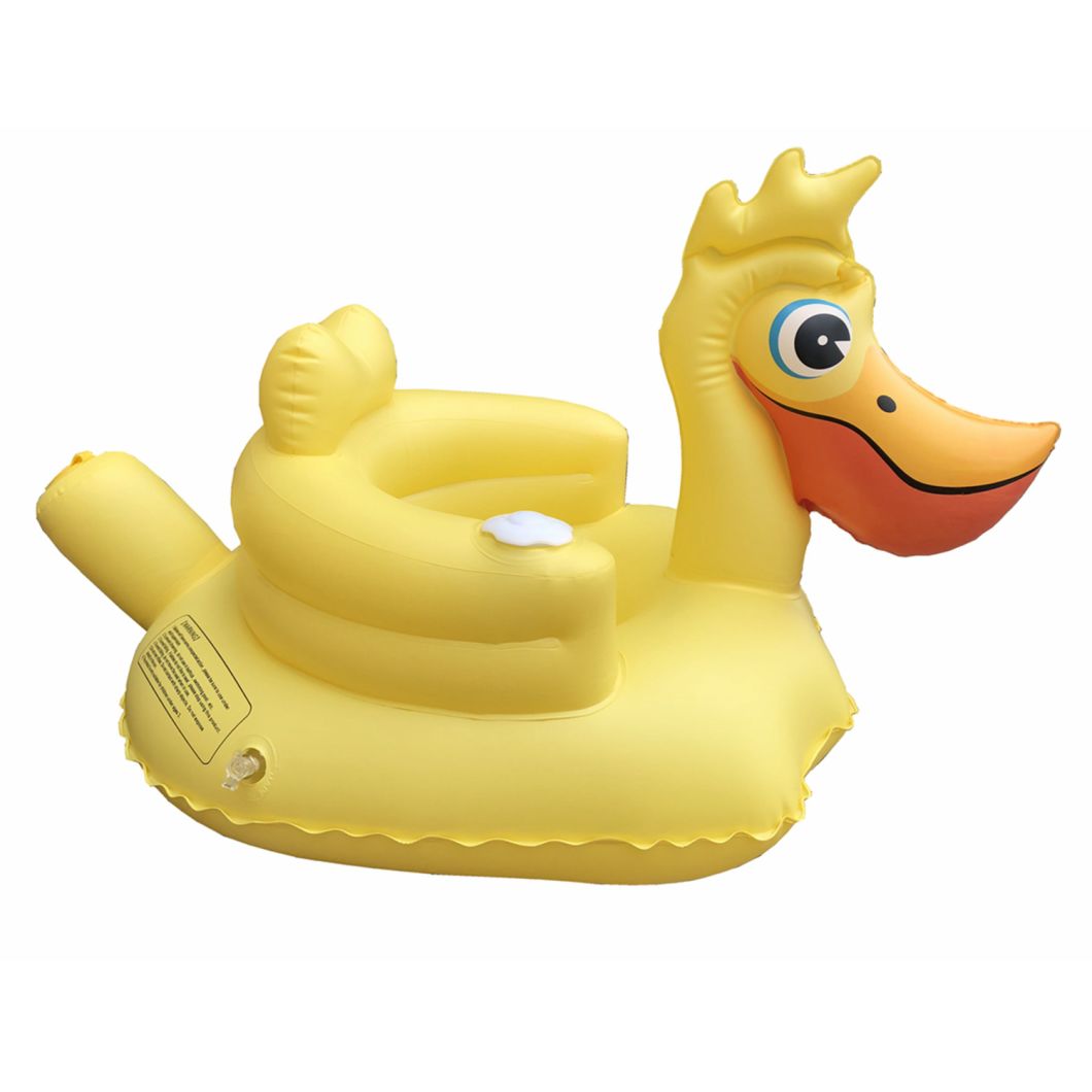 Inflatable Baby Chair Bath Room Stools Portable Children Seat Kids Feeding Learn to Sit Play Water Games Bath Sofa Yellow Toucan