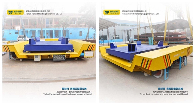 Steel Plate Transfer Trolley with VFD Device for Heavy Cargo
