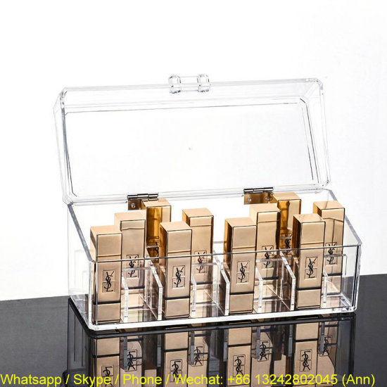 Clear Acrylic Makeup Box/Lipstick Box