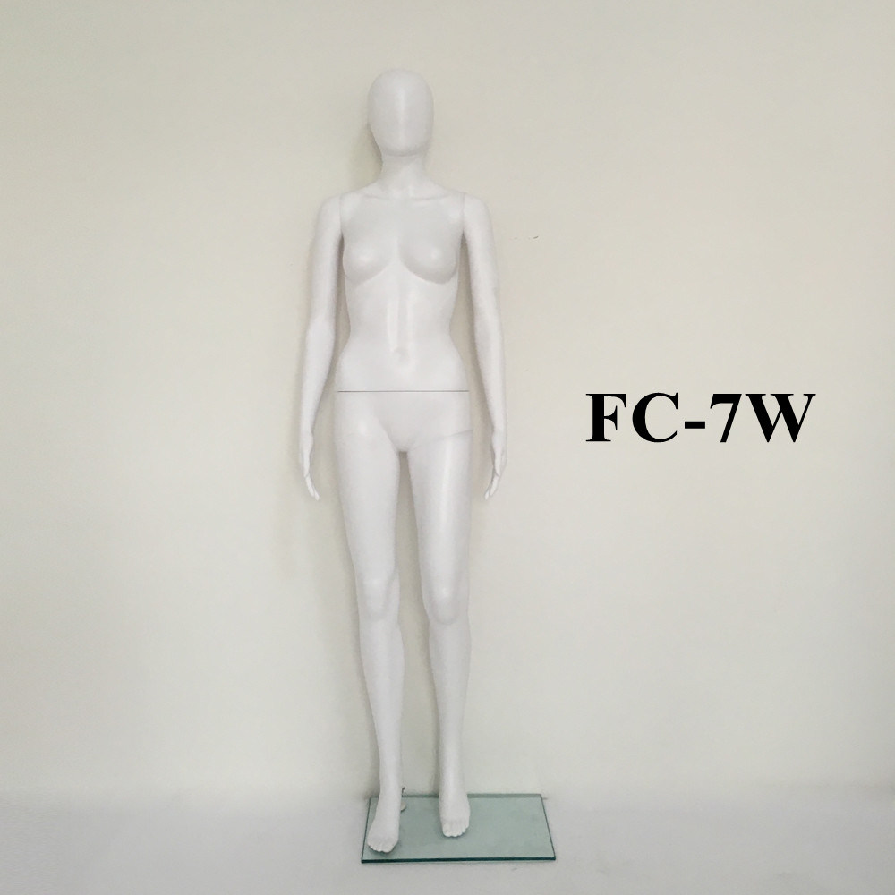 White No Face Abstract PP Female Women Mannequin Model