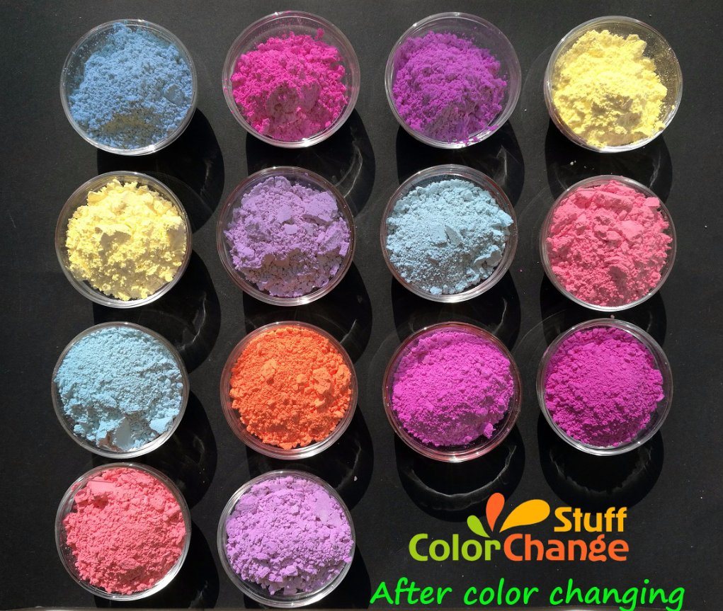Violet Color of UV Color Change Pigment for Arts and Crafts