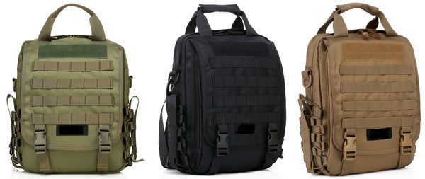 Men Shoulder Messenger Pack Army Daily Backpack Tactical Computer Bag