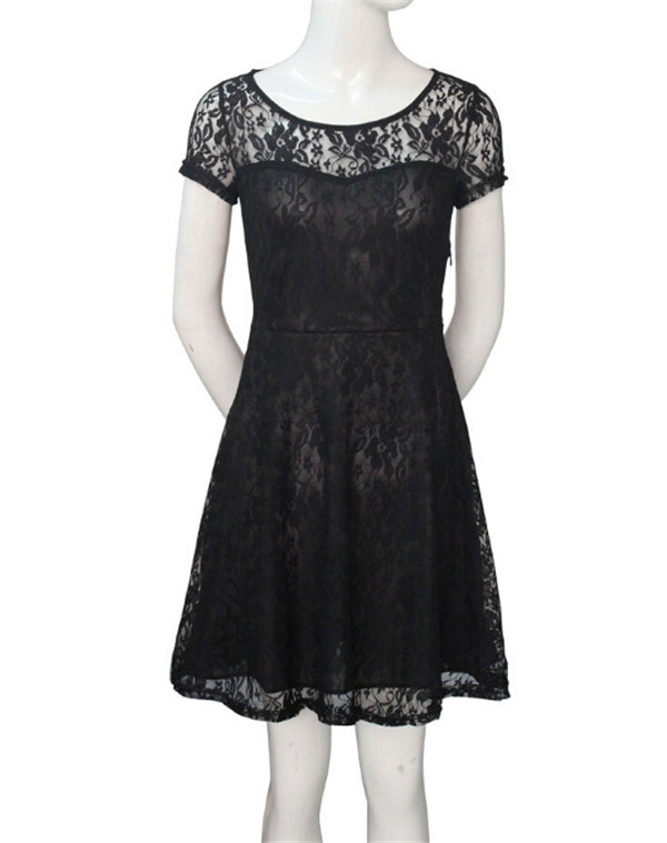 Women Lace Summer Sexy Mini Dress Casual Cocktail Party Dress