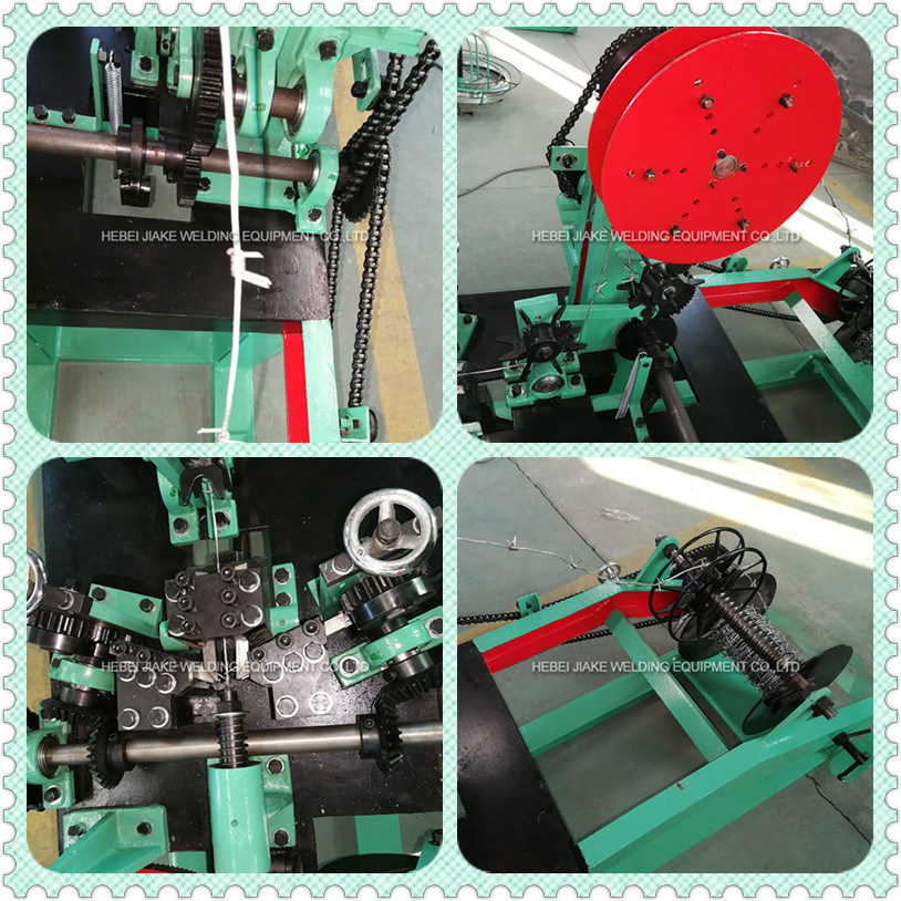 High Speed Single Barbed Wire Making Machine