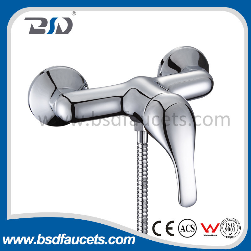 Soild Brass Wall Mounted Bathtub Mixer Wall Mount Shower Faucet