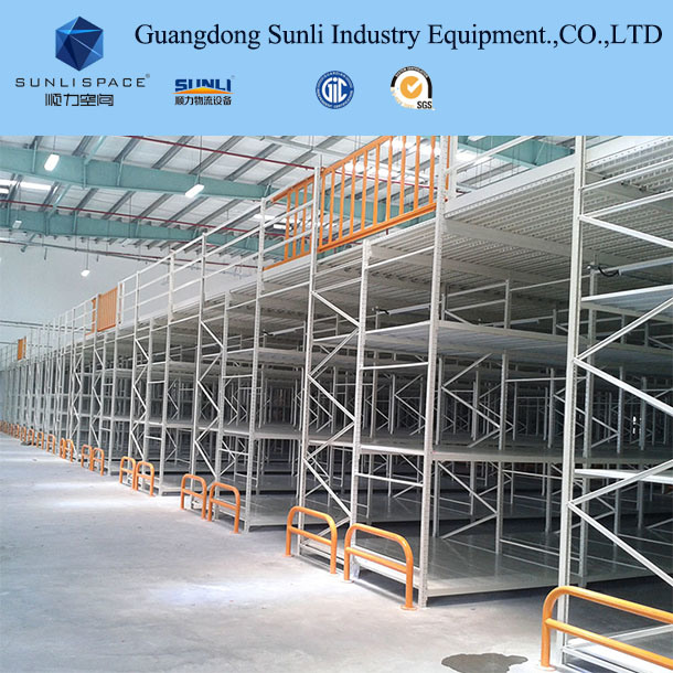 Multi Level Storage Rack Modular Rack Supported Mezzanine Racking