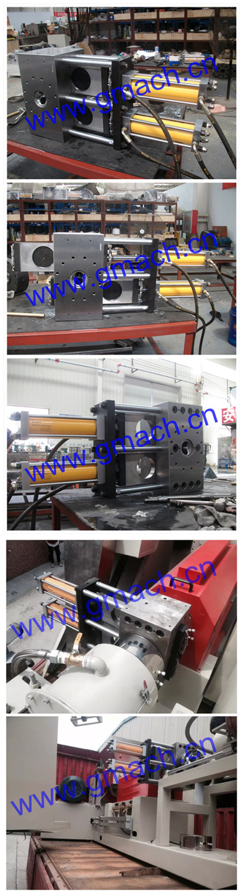 PP/PE+Pigment Color Masterbatch Extruder Machine with Screen Changer