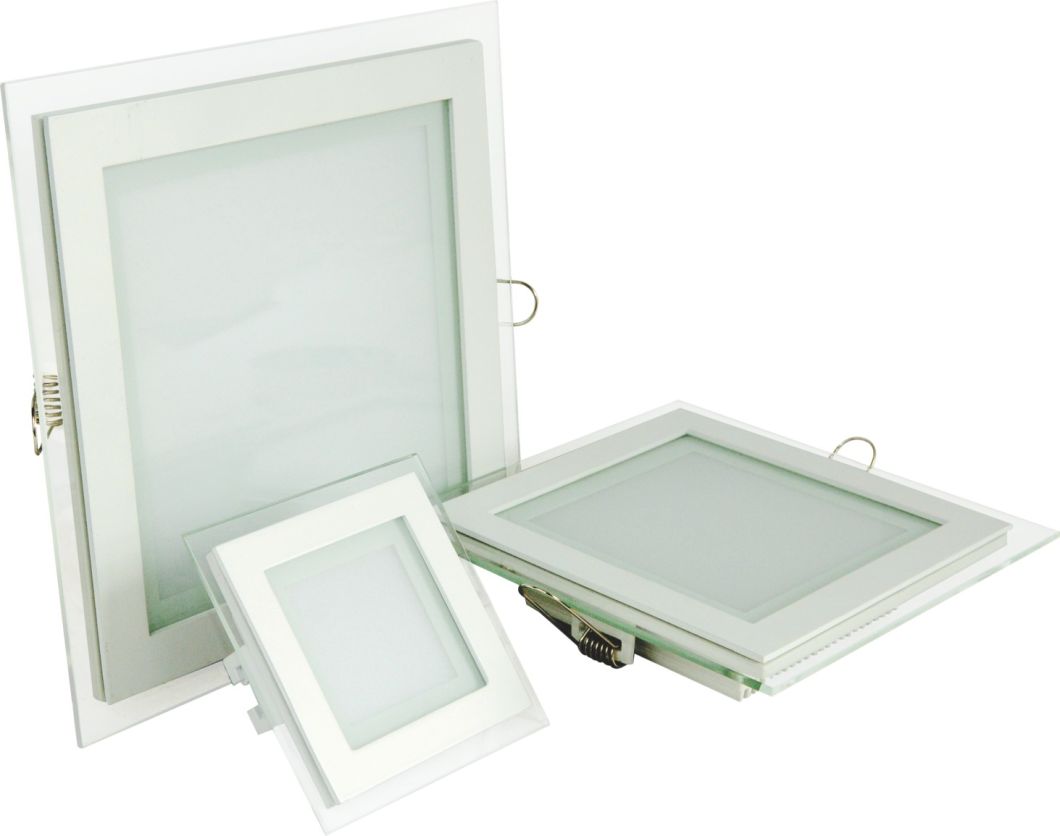 10W Glass Square LED Panel Downlight